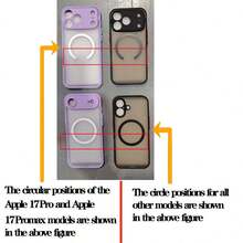 Hadaasi 1 件深绿色兼容 Magsafe 磁性磨砂皮肤感觉防指纹鹰眼全相机镜头半透明亚克力硬背硅胶软边果冻按钮可拆卸超薄手机壳兼容三星 S25 Ultra S24 S23 Ultra A06 A16 A56，无线充电防震外壳兼容 Apple 17 Air 17 Promax 16 15 14 13 12 11 Pro Max Pro Plus 7 8 SE 7P 8P X 16e - 深綠色 - 查看 12