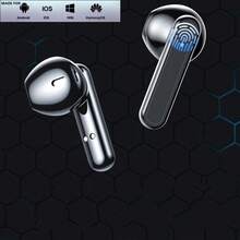 Écouteurs Bluetooth sans fil TWS avec affichage numérique LED, casque Hi-Fi, écouteurs stéréo HD pour le sport et le jeu avec commande tactile