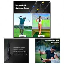 Grip Trainer - Club Grip Training Hand Correct Hand Position Swing Practice Aid Improve Swing Technique Lightweight Design - Đen 1 gói - Xem 1