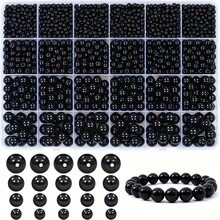 1 Box Of 24 Compartments, Approx. 1910pcs Multi-Color Faux Pearl Bead Set, 4 Sizes, Suitable For Jewelry & Bracelet DIY