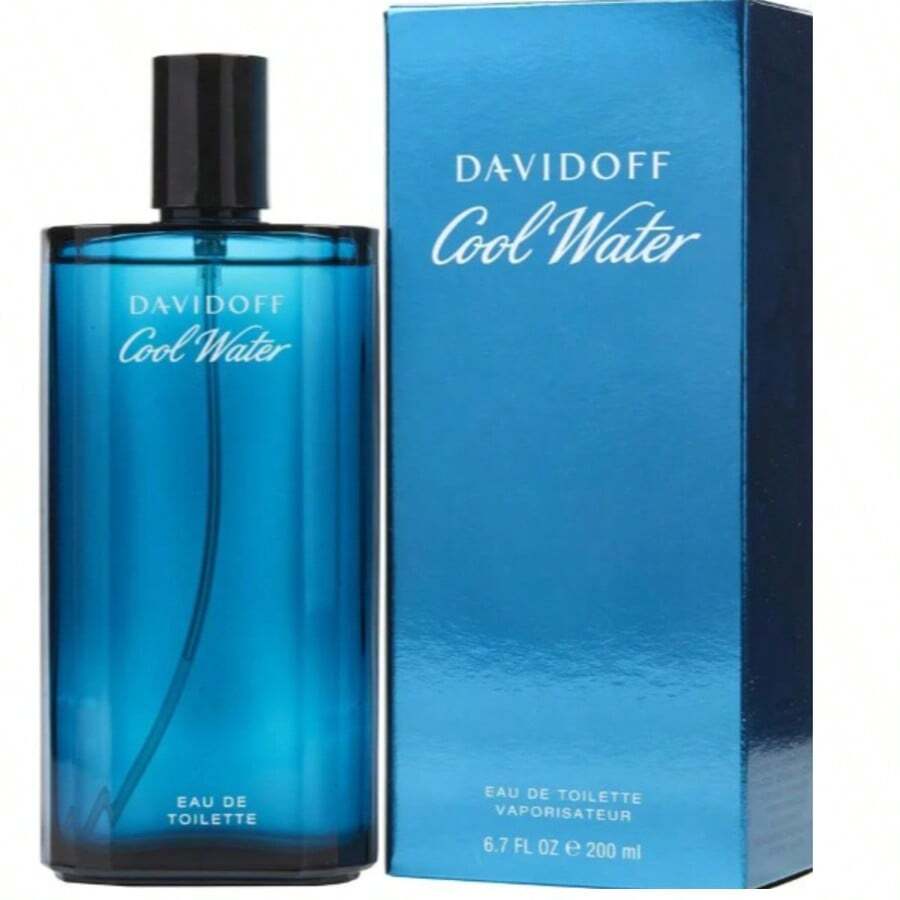 Cool Water EDT Toilette, Cologne For Men, Perfume Spray 6.7 Oz - Fresh - View 1