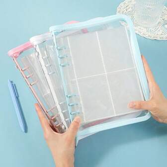 Transparent Jewelry Bag And Multi-Functional Zipper Photo Album Storage Organizer For Daily Use, Perfect For Jewelry And Photo Organization, Dust-Proof, Durable, Ideal For Travel, Home Organization, And Special Occasions, Keep Your Accessories Neat And Tidy, Stylish And Practical Solution For All Your Storage Needs, Perfect Gift For Friends And Family, Enhance Your Organization Game With This Versatile Storage Solution