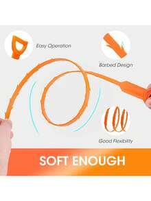 6pcs Drain Cleaner - Drain Cleaning Tools, Hair Catcher, Sink And Pipe Cleaning Brushes, Suitable For Sink, Toilet, Bathroom And Kitchen