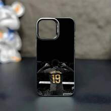 Funda de teléfono Football L-Lamine Y-Yamal 19 para 17, 16, 15, 14, 13, 12, 11 Plus, Pro Max, cubierta negra mate a prueba de golpes - Z4 - Ver 13