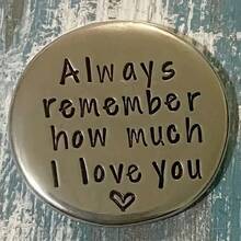 1pcs Handmade Token Of Love - "Always Remember How Much I Love You", Anniversary Gift, Valentine's Day, Wedding Souvenir - Perfect For Him Or Her - 可愛的 - 查看 8