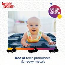 - Tapete de Yoga para Nios, Entrenamiento en Casa y Viaje, Resistente y Antideslizante - Azul (tiburón azul) - Ver 4