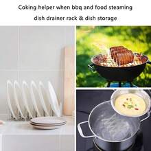 1-Pack Stainless Steel Telescopic Racks, Multi-Purpose Expandable Organizer For Dishes, Bowls, Utensils, Cutlery, Scoops, And Tableware Storage