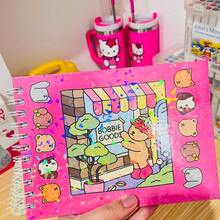 Hardcover Coloring Book 50 Pages Of Drawings On A5 Sheet 180 Grams - Dusty Pink - View 3