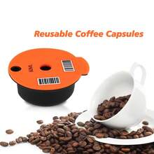 1个可重复使用的咖啡胶囊，兼容博世Tassimo咖啡机，可填充滤网，容量60毫升/180毫升/220毫升 - 橘色 - 查看 7