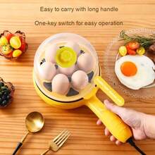 RAF Cuiseur vapeur électrique, poêle, autocuiseur électrique multifonction, taille mini adapté pour le petit-déjeuner/dîner pour 1 à 3 personnes, cuiseur à œufs, appareil électroménager de cuisine, poêle, cuiseur vapeur, panier vapeur, cadeau de fête familiale d'Halloween et de Thanksgiving