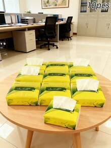 1/3/10张装便携式面巾纸，柔软舒适，加厚设计，纯木浆材质，小包装，适合日常清洁、居家、旅行、商务、办公使用，家居用品 - 彩色 - 查看 15