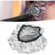 gorro de ducha 10 Uds. Gorro de Papel de Aluminio para el Cabello para Acondicionamiento Profundo y Coloración Gorros de Ducha para Uso en el Salón Hogar - 1 - Ver 7