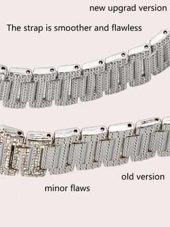 最新アップグレード版、現時点で最高品質。正方形の文字盤、ダイヤモンド装飾、星空パターンデザイン、正確な時間計測、クォーツムーブメント搭載、重要な機会に適しています。