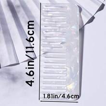 1 Stück personalisierter Haarkamm, Entwirrkamm aus Azetat, individueller reisefreundlicher Taschenkamm, Geschenk für Brautjungfern, Mädchen-Kamm, Brautgeschenk