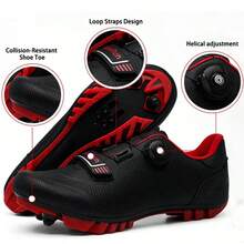 New Cycling Shoes, Professional Bicycle Road Mountain Sports Shoes Men's Route Shoes Road Mountain Bike Speed Flat Sports Shoes Bicycle Sports Shoes