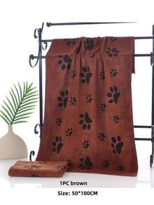 Toalla de mascota de microfibra súper suave, disponible en múltiples tamaños: 35*75cm/50*100cm. Toalla de baño para perros de secado rápido, adecuada para perros pequeños, medianos y grandes, con colores vibrantes. La mejor toalla de mascota, absorbente y de secado rápido, adecuada para el baño, el dormitorio y la limpieza del hogar. - Multicolor - Ver 18