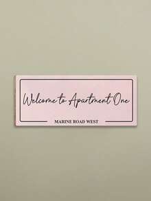 Personalized Custom Name Wooden Sign Engraved Message Plaque Wall Hanging Decoration 2025 Rustic Home Decor Wedding Sign Keepsake Gift For Housewarming Friends Couples Family Party Celebration Customizable Text Multiple Color Options,Personalized Wooden Sign - Multicolor - View 9