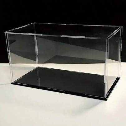 Removable, Acrylic Display Cabinet, Plastic Collectible Display Case, Protective Storage Box For Models, Suitable For Display And Collection, Elegant Storage Box For Home And Retail