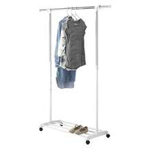 60245908BB Deluxe Adjustable Garment Rack
