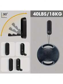 1pc, Aluminum Folding Clothes Hook For RV, Multi-Functional Hanging Organizer For Entryway, Bathroom, Kitchen, Bedroom, RV Shade, Screen, And Accessories RV Awnings Accessories