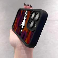 Funda de teléfono alpin climber eu para  16 15 13 12 14 Plus Max Mini Pro, funda de smartphone de TPU suave con diseño de ojo de ángulo y escalera, compatible con funda de  17, funda de  17 Pro, funda de  17 Pro Max - z5 - Ver 5