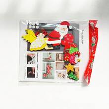 1pc Christmas Decoration, Christmas Ornament, Christmas Reindeer, Santa Claus, Angel With Elder, Holiday Costume, Christmas Holiday, Gift Home Decor Christmas Decorations Room Decor Winter