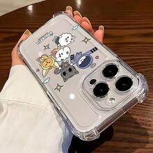 Kpop Group T-TXT-S Phone Case Compatible With For Iphone 16 15 14 13 12 11 Pro Max X XR XSMAX 8 7 Plus Shockproof Transparent Soft Back Cover - 混合顏色1 - 查看 6