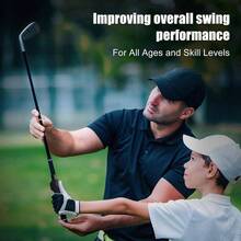 Grip Trainer Swing, Grip Trainer Training Equipment, Grip Trainer Right Hand, Training Aid To Help Train Correct Hand Position - 升級右手黃色 - 查看 8