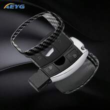 Funda premium de ABS para llavero de Mercedes Benz - C, S, E, M, CLS, CLK, Clase G - Entrada sin llave inteligente, negro con diseño transparente, funda de entrada sin llave | Funda de llavero con estilo | Estuche de llave duradero, soporte de llavero - Mercedes-Benz Clase A - Ver 6