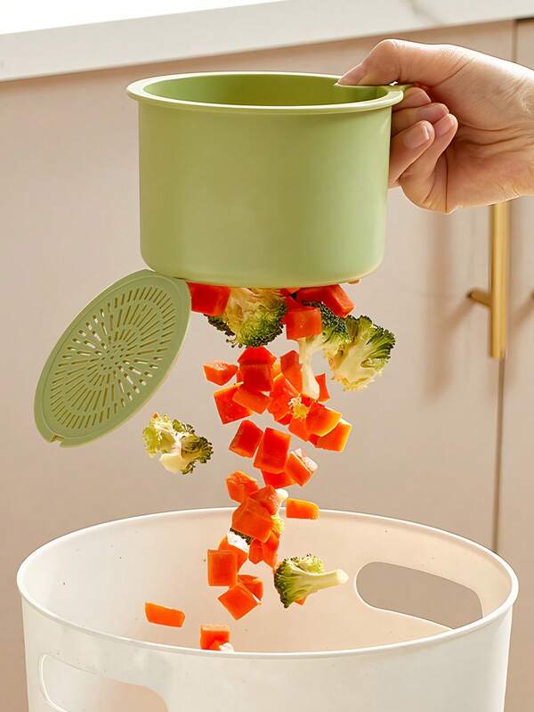 Wiszący kosz nad zlewem. Siatka filtrująca resztki. Regulowany uchwyt. Wiadro na zanieczyszczenia. Oszczędzający miejsce kosz odpływowy. Odpływ obsługiwany jednym przyciskiem i niezależny system filtracji. Łatwy w czyszczeniu organizer do zlewu w kuchni i łazience. Wytrzymała plastikowa konstrukcja. Kosz na zlew kuchenny. Utylizator odpadów spożywczych. Kompaktowa konstrukcja. Solidna konstrukcja. Idealny dla kucharzy domowych.