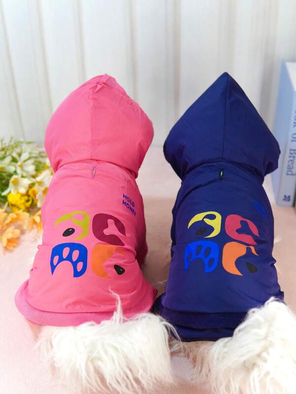 4-Legged Waterproof Dog Raincoat, Full Body Coverage, Breathable Mesh Lining, Suitable For All Seasons