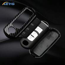 For Carbon Fiber Style ABS Car Key Case Cover For 2 3 6 Atenza,Axela,Demio, CX-5 CX5 CX-3 CX7 CX-9 2015 2016 2017 2018 2019 Accessories