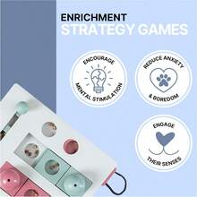 TRIXIE 4596 Cat Activity Game Pink White - As Pic - View 3