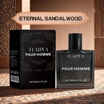 50毫升男士持久古龙水淡香水（1.7盎司）——乌木木质香调，丘比特香水。其令人无法抗拒的香味非常适合约会之夜、商务会议和日常使用。这款奢华男士香水拥有清新的香气，搭配便携式设计，可随时随地保持清新气息。