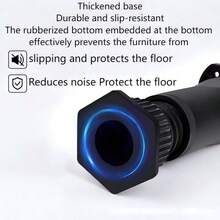 2 piezas Soporte de pie de cama - Varillas de soporte de plástico en forma de T - Patas de cama ajustables, conector de patas de sofá, gabinete - Capacidad de carga fuerte, estable, sin ruido anormal - Adecuado para tableros de cama, sofás, escritorios de oficina, mesas de café, escritorios, etc. - Artículos esenciales para el hogar. Herramienta de reparación de camas antiguas.