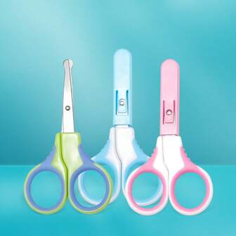 Barns hantverkssax med skyddsöverdrag, DIY-målningssax för pappersskärning