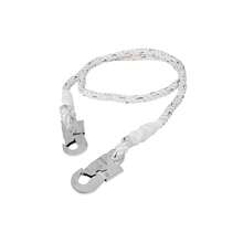 14436 cable de posicionamiento cuerda de poliéster de 2 m Truper es un accesorio indispensable en trabajos de altura y actividades que requieren  al realizar maniobras. Este cable está diseñado para brindar soporte, resistencia y confianza, ofreciendo al usuario un equipo de protección confiable en cada uso.  Gracias a su fabricación en cuerda de poliéster de alta calidad, se adapta a diferentes entornos laborales, proporcionando firmeza y estabilidad en situaciones que demandan precisión y protección. - Blanco - Ver 3