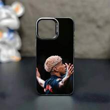 Funda de teléfono Football L-Lamine Y-Yamal 19 para 17, 16, 15, 14, 13, 12, 11 Plus, Pro Max, cubierta negra mate a prueba de golpes - z2 - Ver 10