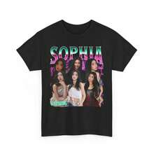 Sophia Retro Tee - Katseye Kpop Merch,Comfortable, 2026 New Style T-Shirt, Retro Style Suitable For All Occasions, Outdoor And Indoor Parties, Etc. - Black - View 7
