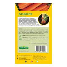 Pack de 6 Semillas de Zanahoria Happy Flower – Germinación Garantizada (1 g c/u) - Amarillo - Ver 3