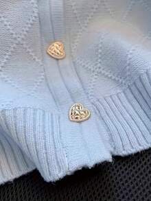 Women Cardigans - Light Blue - View 5