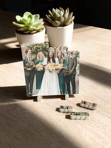 1件定制个性化照片拼图相册，可定制拼图照片，拼图游戏，个性化礼物，定制照片拼图相册，定制拼图相册，个性化情人节礼物。送给家人的礼物，送给男朋友或女朋友的礼物。 - 多色拼圖落高 - 查看 2