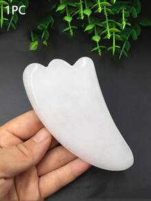 1/2 piezas Herramienta de masaje Gua Sha, Rascador Gua Sha de resina natural para masaje facial, cuello, espalda y Body completo, herramienta de limpieza