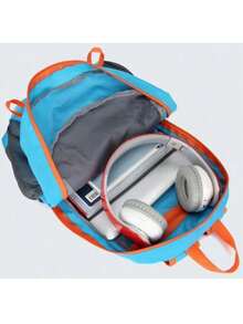 Nueva mochila plegable de gran capacidad, bolsa de viaje unisex portátil para deportes, senderismo y running al aire libre - Multicolor - Ver 4