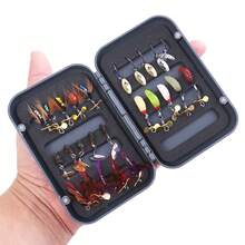 25pcs Fly Fishing Lures Bait Assortment