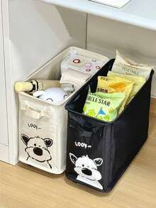 1 pièce Panier de rangement mobile avec roulettes, Organisateur de bureau sur roulettes, Panier de rangement mobile, Décoration de chambre, Panier cadeau, Rangement de chambre, Panier d'escalier, Panier de Pâques, Panier en bois, Panier cadeau mignon - Multicolore - Voir 13