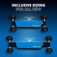 OG Belt  Exercise Hip Thrust Belt For Dumbbells Kettlebells And Plates SlipResistant Padding For Hip Protection Perfect For Gym Home And  Workouts - 藍色 - 查看 5