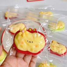 1pc Squishy Grape Texture Slow Rebound Stress Relief Toy, Perfect For Children/Adults, Ideal For Holiday/Birthday Gifts, Christmas, Christmas Eve - Multicolor - View 18