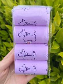 40+1/60+1/80pcs Pet Poop Bag Pet Feces Bag Fragrant Sturdy Leak-Proof
