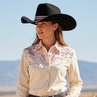 Sombrero Vaquero Texana Alicia Villarreal Dubetina Unisex Country Moda Fiesta Temática